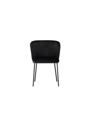 ebuy24 Esszimmerstuhl Edina Schwarz 2er Set