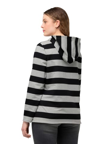 Ulla Popken Hoodie in schwarz