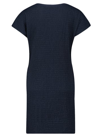 Betty Barclay Plisseekleid kurzarm in dunkelblau
