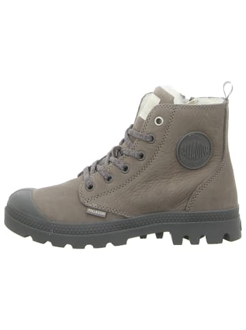 Palladium Schnürstiefelette in grau