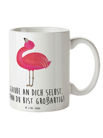 Mr. & Mrs. Panda Tasse Selbstvertrauen stärken mit Spruch in Weiß