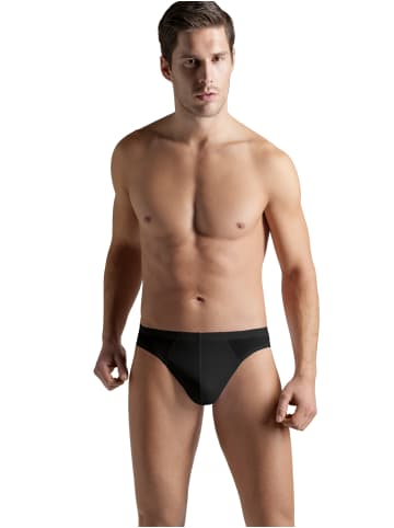 Hanro Slip Cotton Sporty in Schwarz