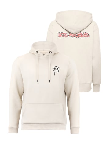 Cotton Prime® Hoodie Street Art Los Angeles - Weltenbummler Kollektion in Sand