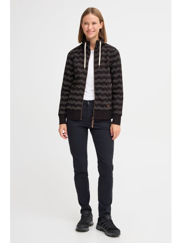 Oxmo Sweatjacke OXVANTA in Schwarz