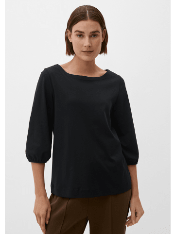 s.Oliver T-Shirt 3/4 Arm in Schwarz