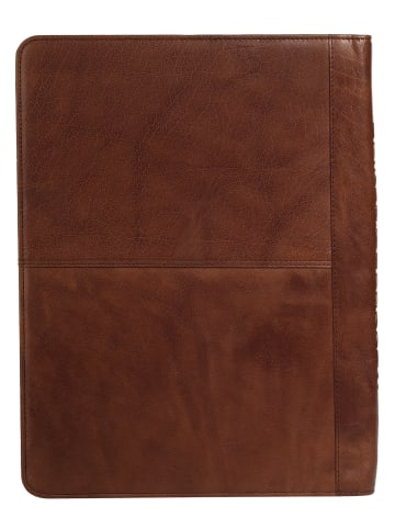 SPIKES & SPARROW Dokumententasche NOTEBOOK COVER echt Leder in cognac