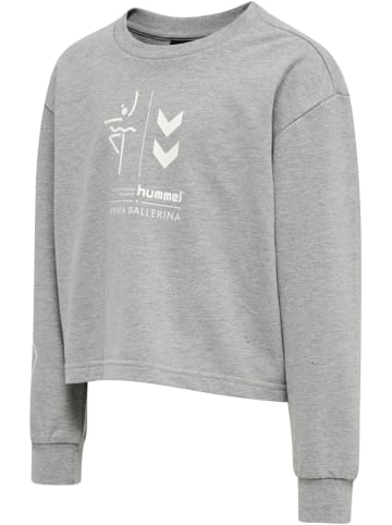 Hummel Sweatshirt Hmlprima Mädchen in GREY MELANGE