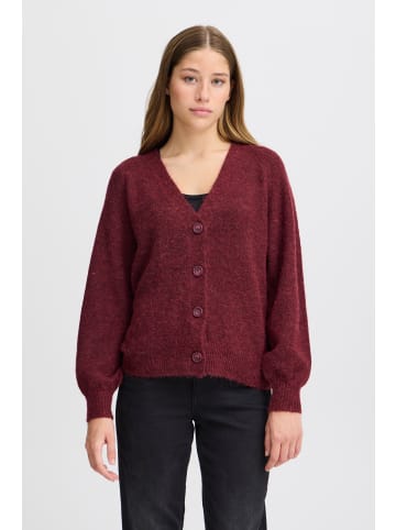 ICHI Strick-Cardigan langarm IHKAMARA Loose fit in Port Royale