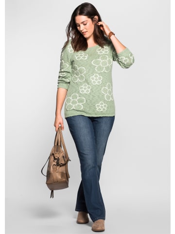 sheego Shaping-Jeans in blue denim