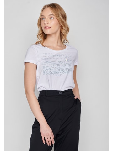 GreenBomb Loves Animal Seagull Waves in Weiß