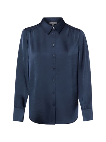 Marie Lund Satinbluse Mandy in marine