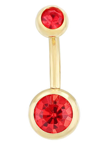 Adeliás Damen Piercing aus Edelstahl in gold