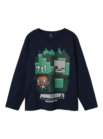 name it Oberteil mit langen Ärmeln in Navy Blazer
