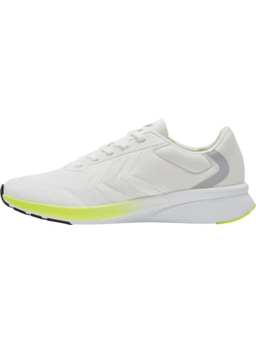 Hummel Sneaker Flow Breather in WHITE/SAFETY YELLOW