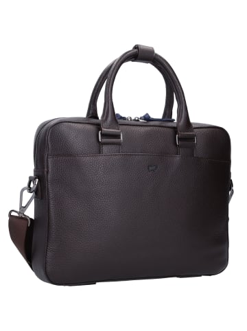 Braun Büffel Novara Aktentasche Leder 38 cm Laptopfach in braun