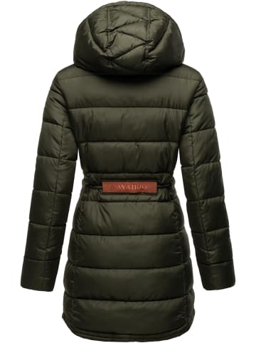 Navahoo Steppmantel Daliee in Olive