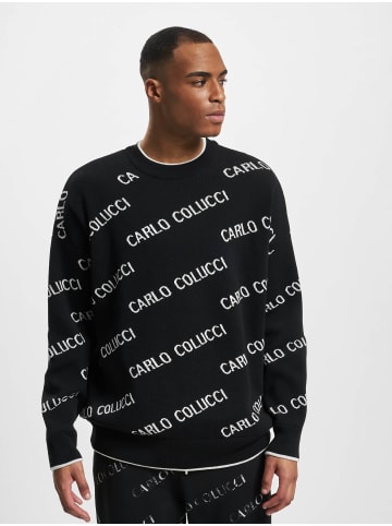 Carlo Colucci Carlo Colucci Crewneck-Sweater in black