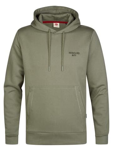 Petrol Industries Baumwoll-Hoodie redwood in Grün