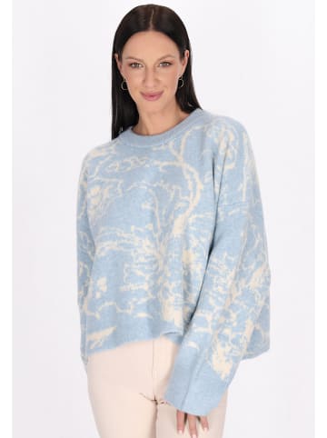 Usha Damen Pullover in Hellblau Duncreme