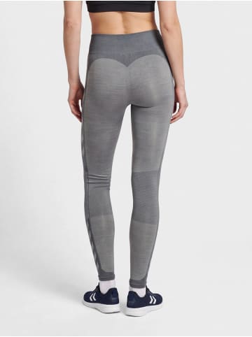Hummel Leggings Hmlmt Shine Multisport Damen in QUIET SHADE/SHARKSKIN MELANGE