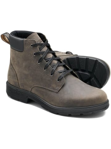 Blundstone Chelsea Boot "#2429 Clay Pre-Worn Leather (Originals Lace-Up)" in Beige