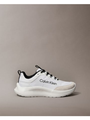 Calvin Klein Sneackers HW0HW03293 in Hellweiß/Schwarz