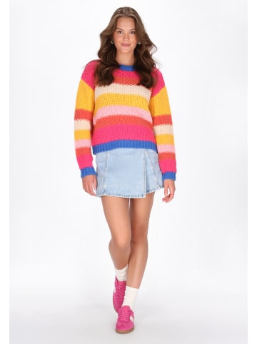 myMo Sweater in pink multicolor