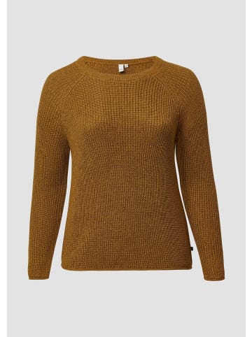 QS Strickpullover in 85W0_karamell