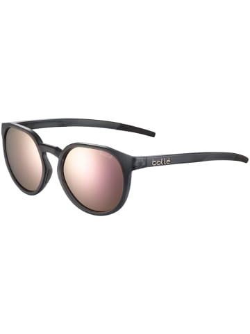 Bollé Sportbrille MERIT in black matte - brown pink polarized