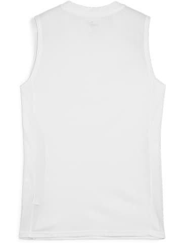 Puma Sportshirt "TeamGoal Sleeveless Jersey Wmns" in Weiß