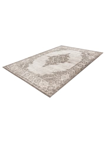 Vivorum Wohnzimmer Kurzflor Teppich Catcher 425 in silber - beige