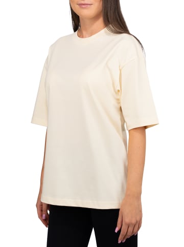 Reichstadt Reichstadt Damen Oversized Kurzarmshirt 25RSW070 Beige XS