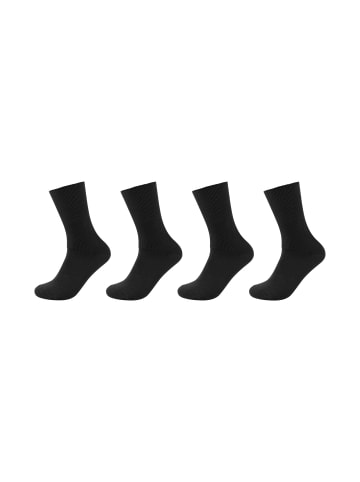 camano Diabetikersocken super soft 4er Pack black