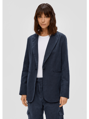 s.Oliver Indoor-Blazer langarm in Blau