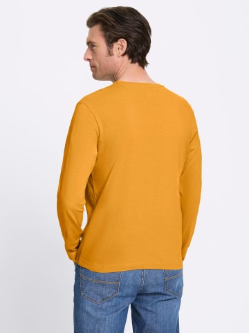 WITT WEIDEN Langarm-Shirt in ocker-bedruckt