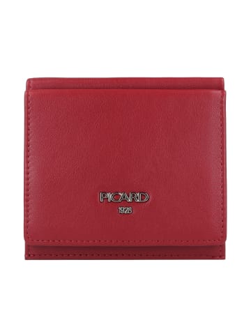 PICARD Bingo Geldbörse Leder 10 cm rot