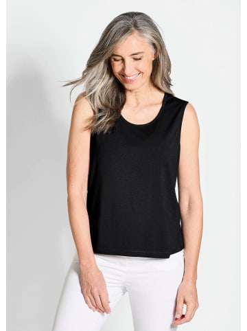 GOLDNER Kurzgröße:  Doppelpack aus weichem Viskose-Jersey in schwarz / weiß