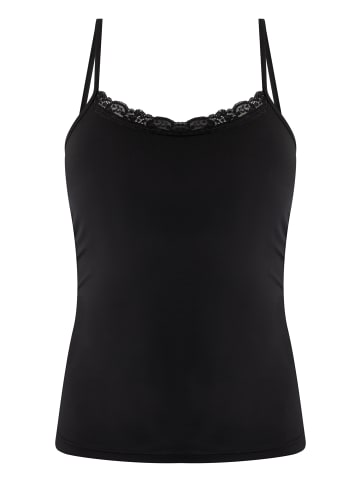 faina Damen Top Mit Spitze in schwarz