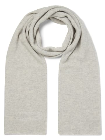 Marie Lund Pure Cashmere Schal in hellgrau - 0063