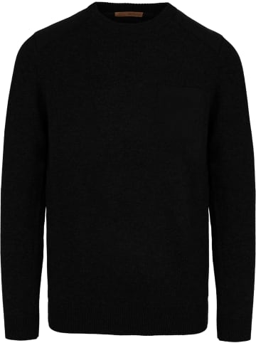 Normani Outdoor Sports Herren Merino Pullover „Otara“ in Schwarz