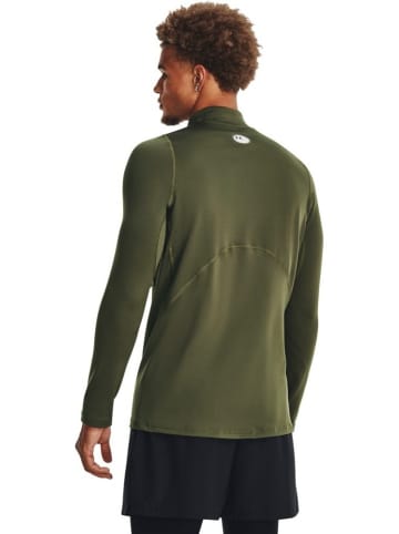 Under Armour Longsleeve "Coldgearï¾® Armour Fitted Mock" in Grün