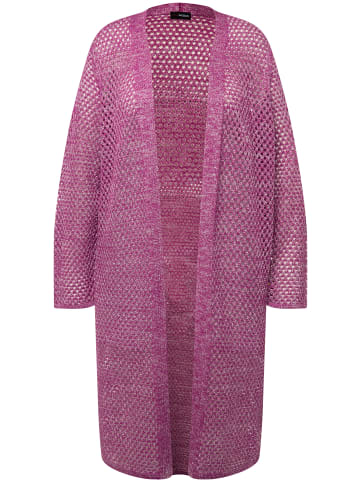 MIAMODA Strickjacke in rosa