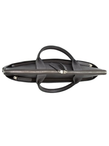 Pride and Soul Rate Aktentasche Leder 39 cm Laptopfach grau