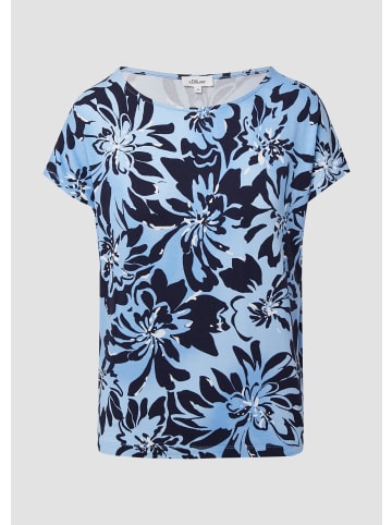 s.Oliver T-Shirt in 51A1_arktisblau