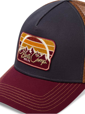 Barts Baseballcap Nelsonsz in marine bordeaux - 0001