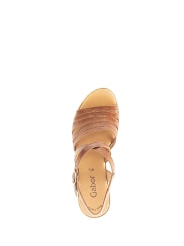 Gabor Fashion Keilsandalette in beige