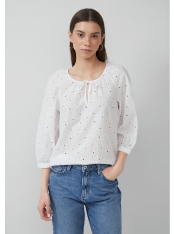 QS Bluse in 0100_weiß