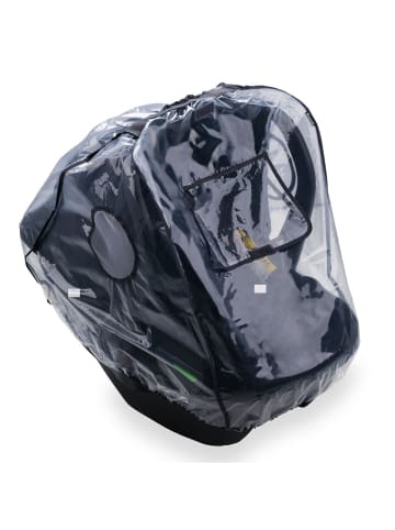 Hauck Universal Regenschutz für Babyschalen in schwarz,grau