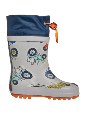 Playshoes Gummistiefel Traktor in marine