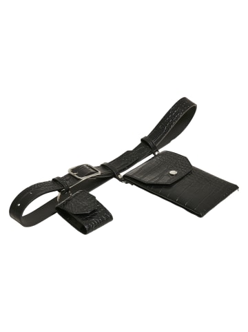 Urban Classics Belts in black/silver